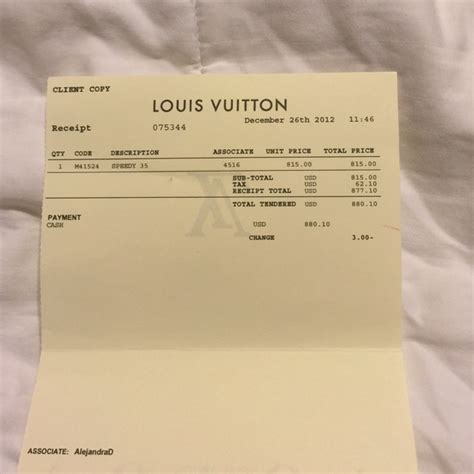 louis vuitton receipt pdf|Louis Vuitton receipt online.